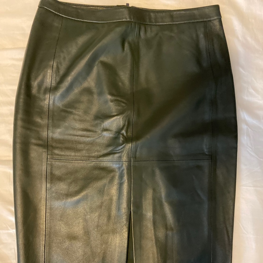 Banana Republic Leather Skirt